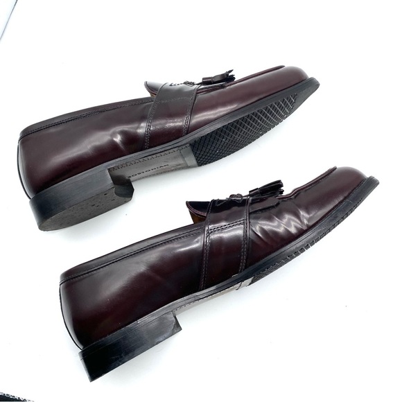 Bostonian loafers Black Leather Florentine Kilted dress shoes. SZ 9.5. NWOT main image 14